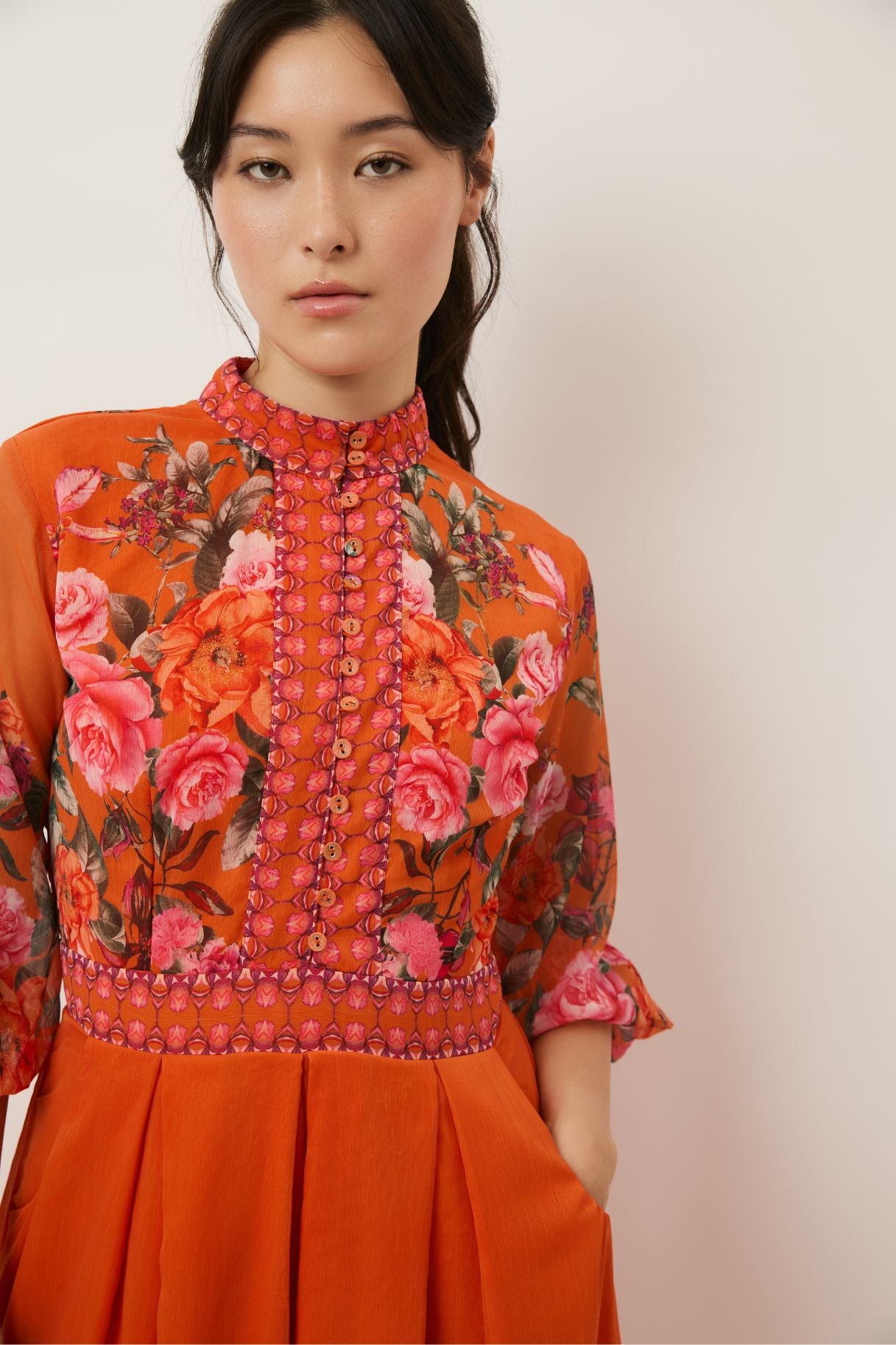 Harper Orange Jumpsuit