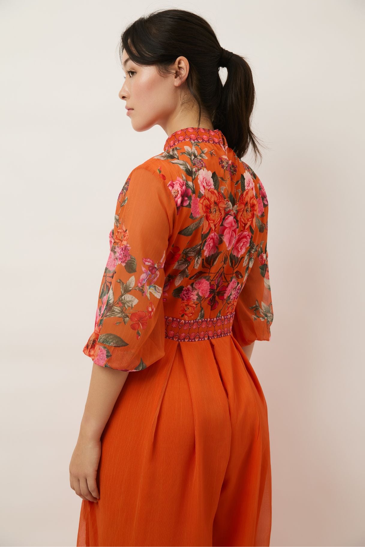 Harper Orange Jumpsuit