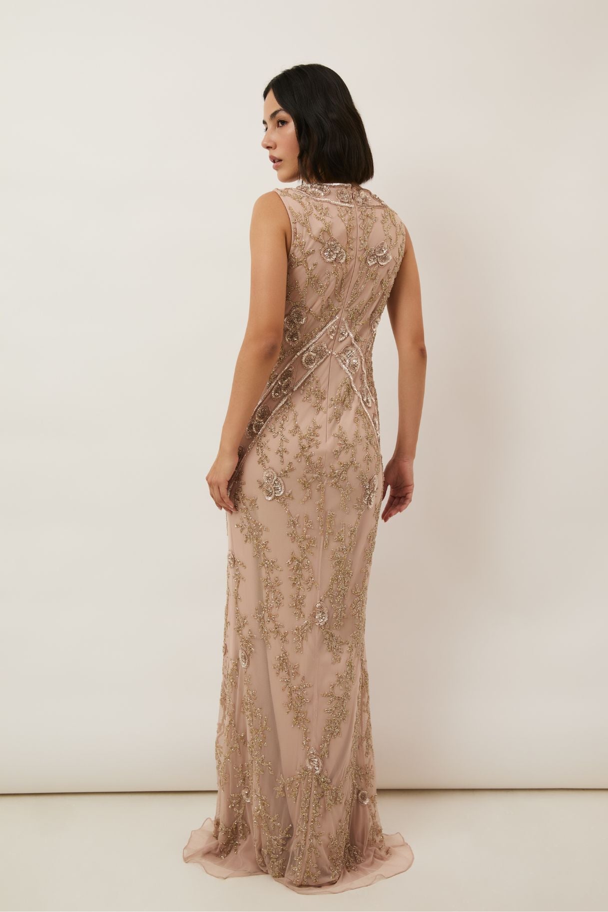 Tania Champagne Gown