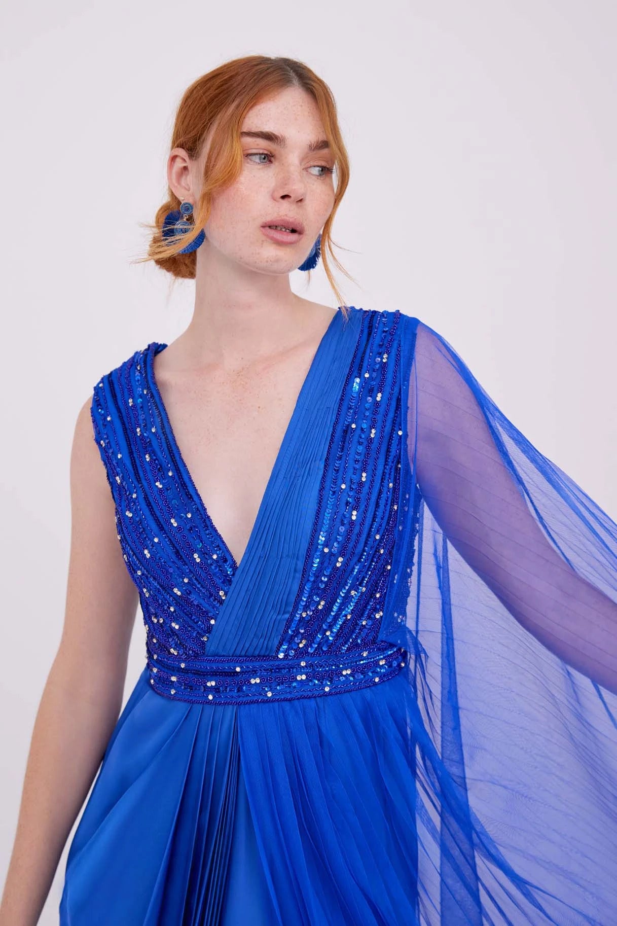 Anaya Blue Gown