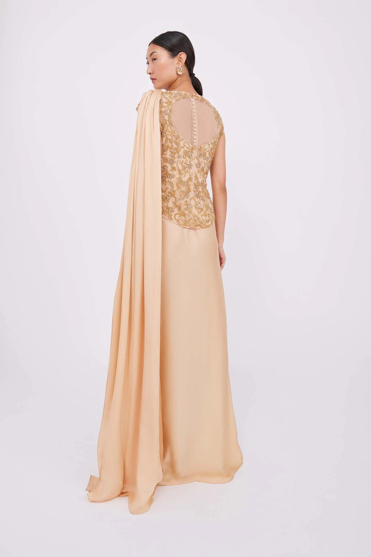 Anika Gold Gown