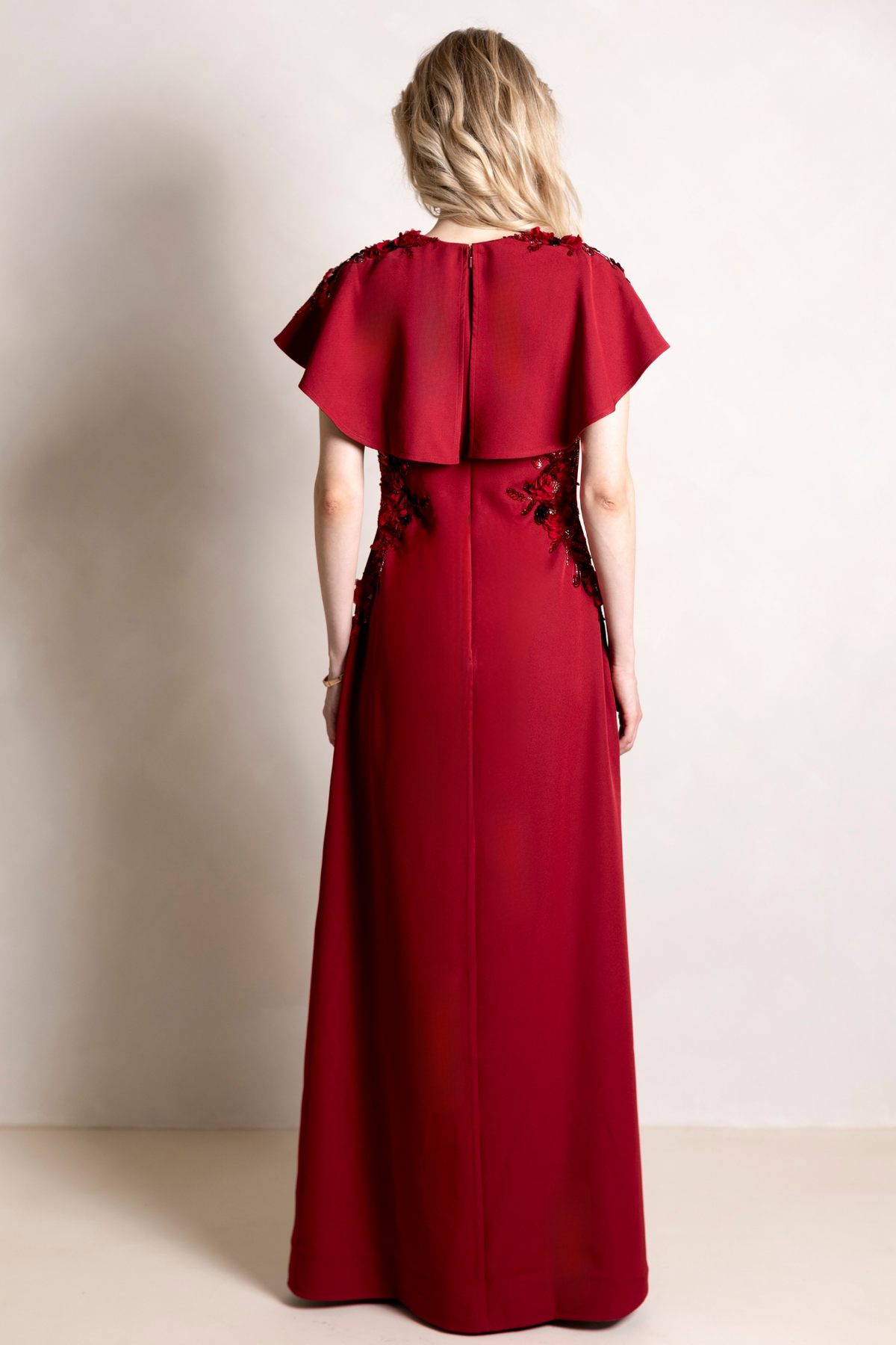 Jade Red Gown