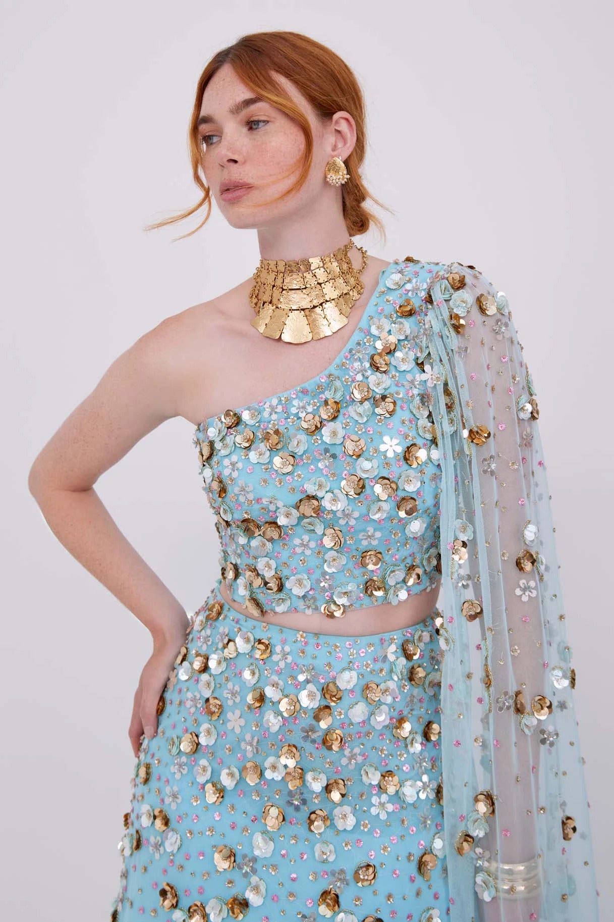 Inaya Blue Gown