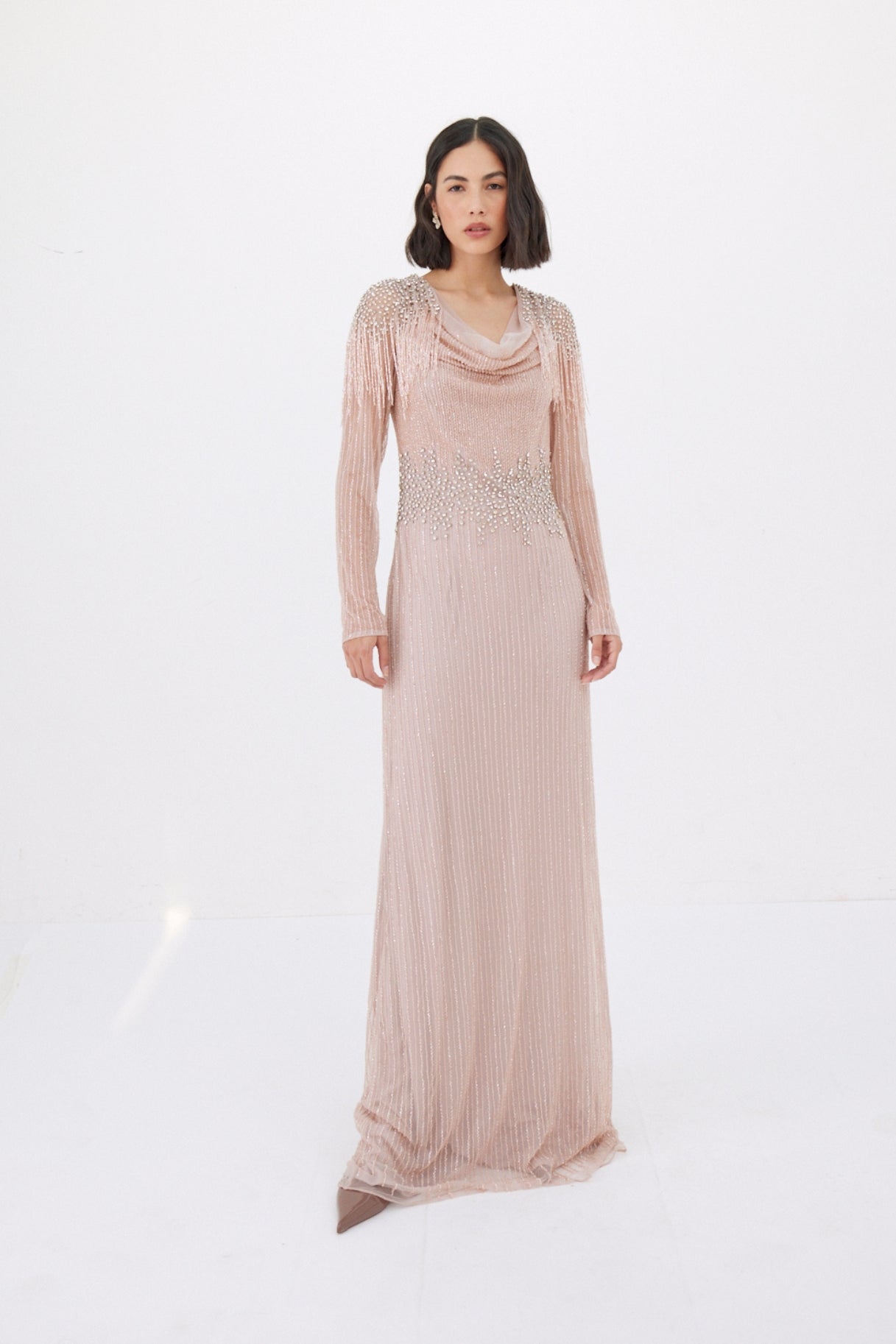 Lainey Nude Gown