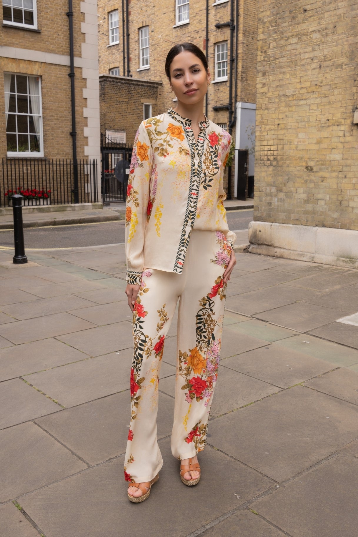 Nancy Cream Trousers