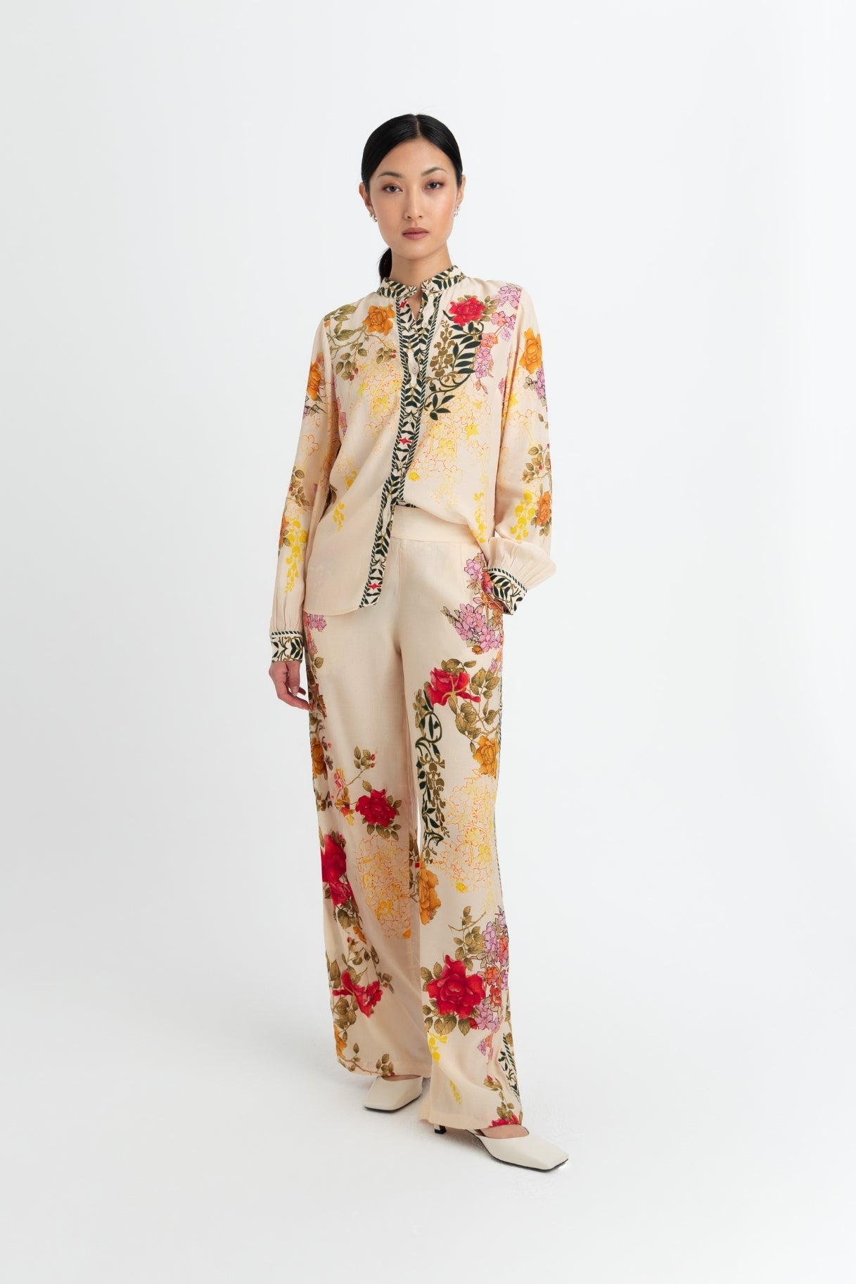 Nancy Cream Trousers