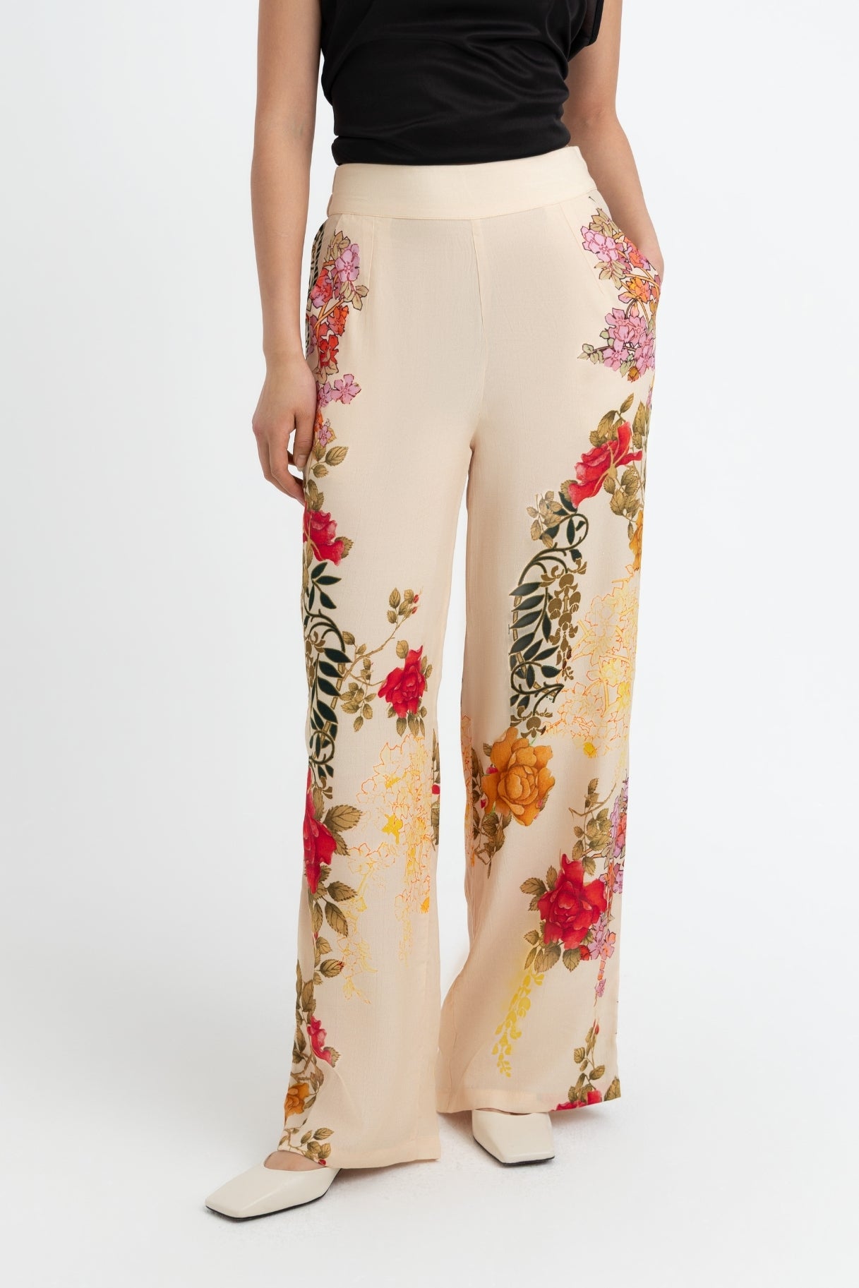 Nancy Cream Trousers