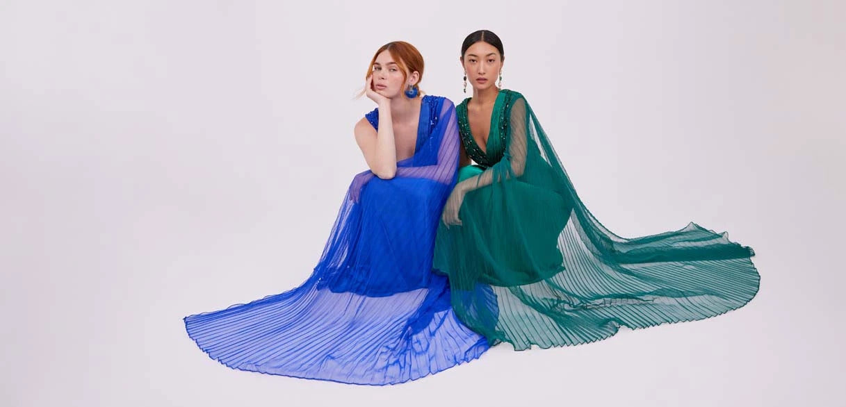 Anaya Blue Gown