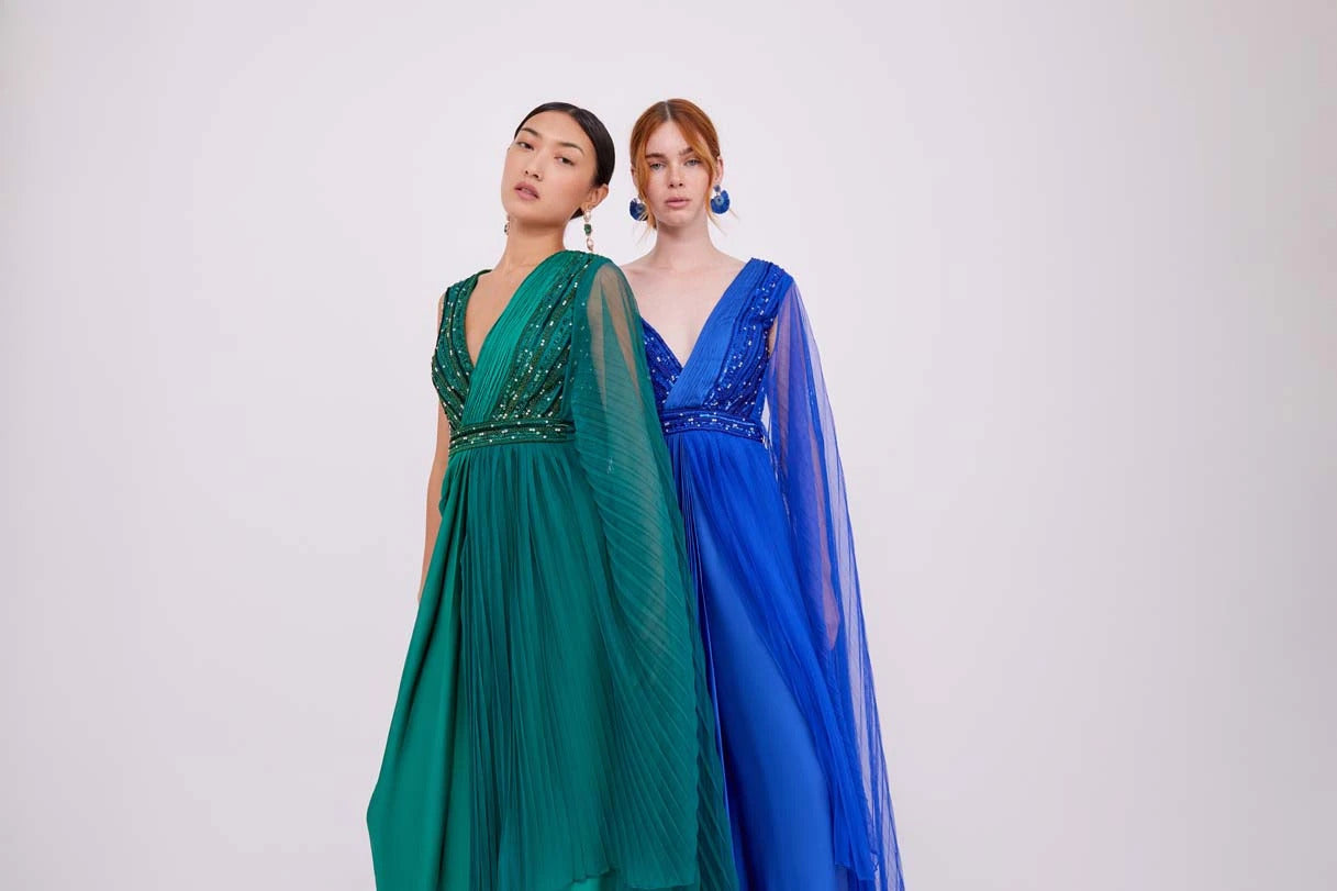 Anaya Green Gown