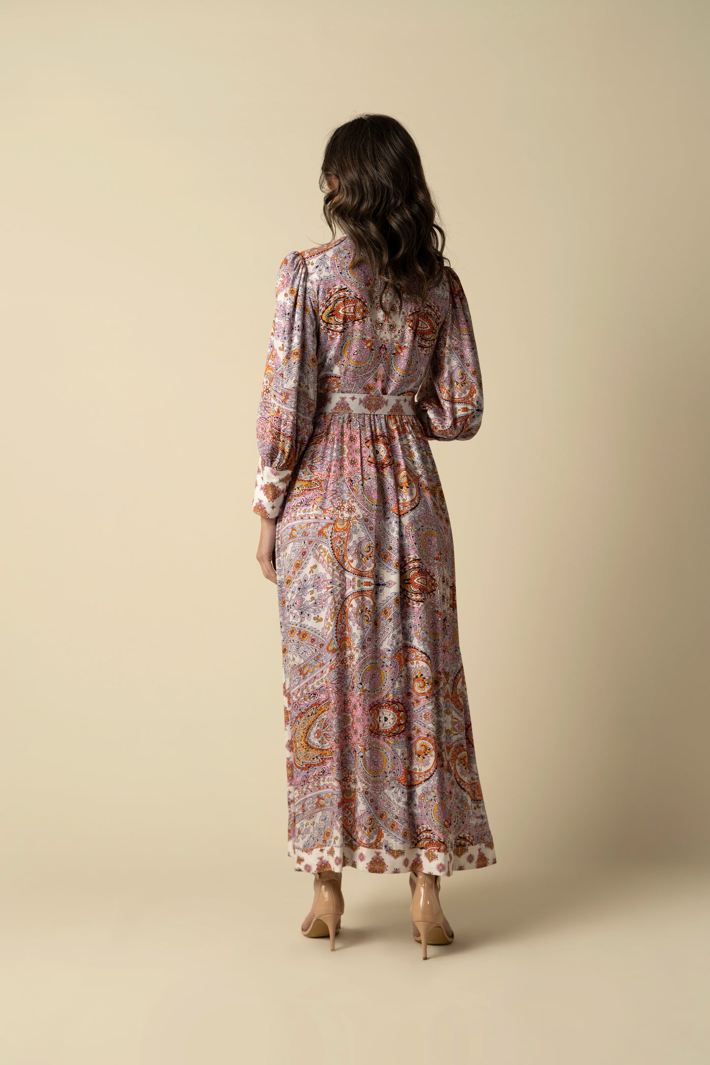 Maya Pink Cotton Dress