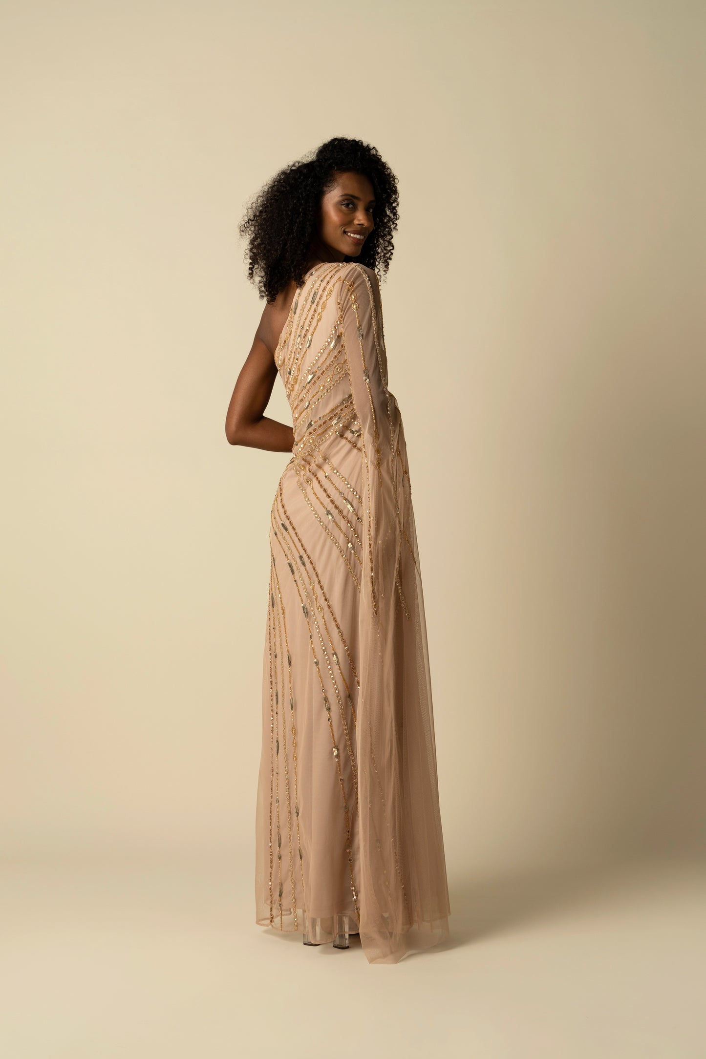 Nude Kalina Gown