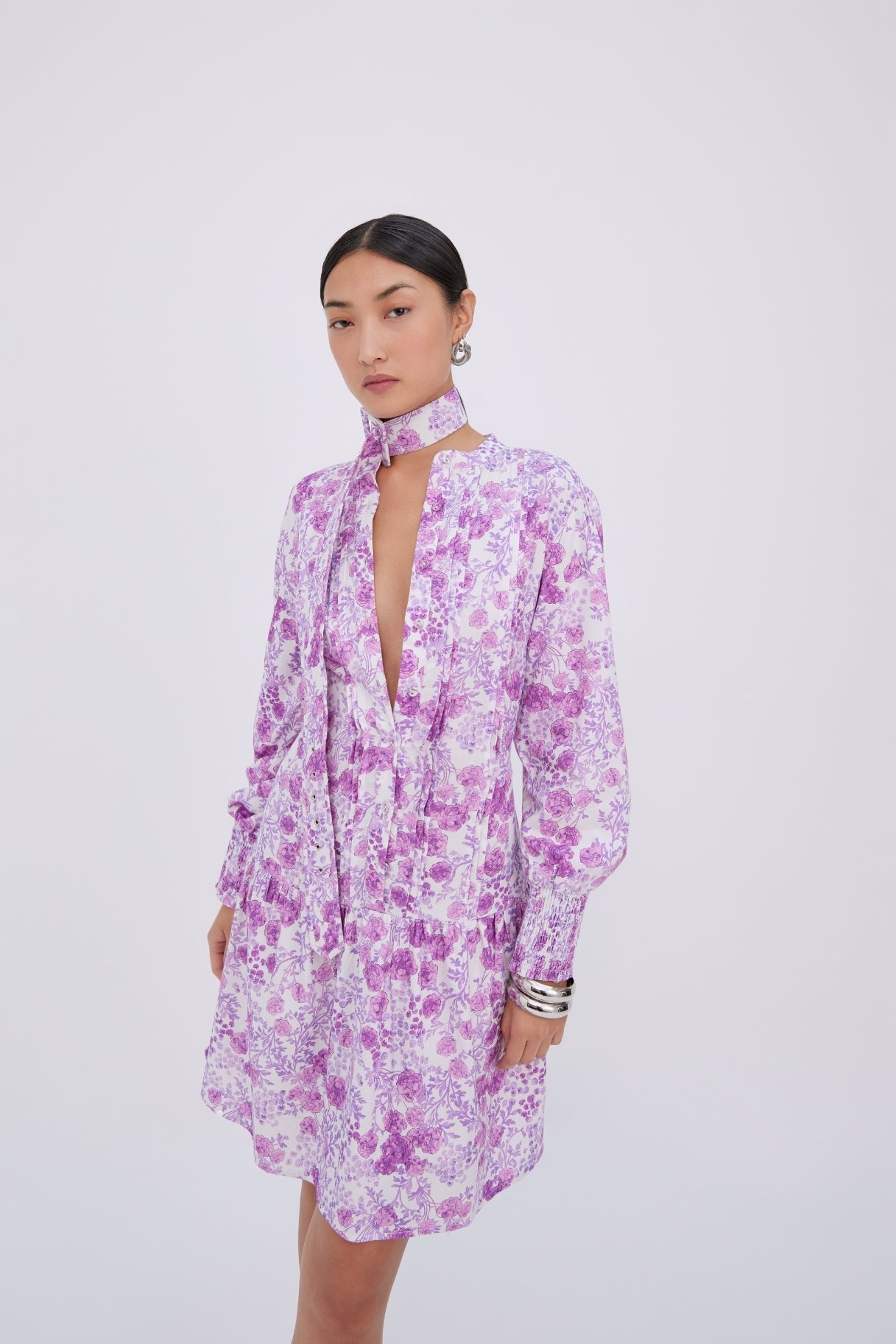 Veronica Lilac Dress