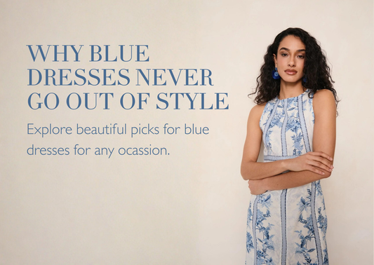 Blue Dresses Never Go Out of Style