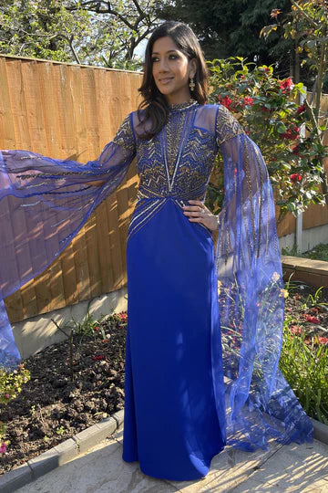 Reshmin Chowdhruy in Skye Gown