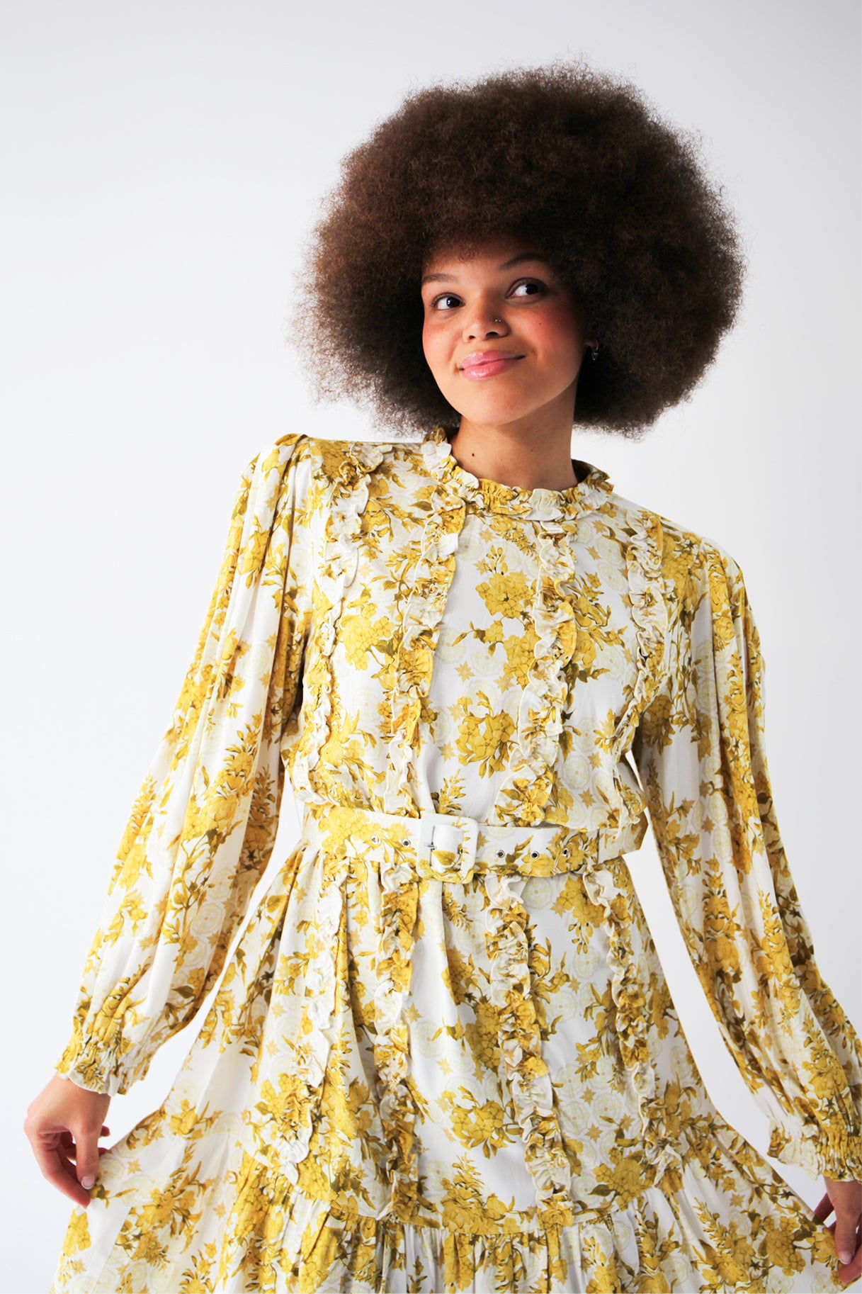 Amanda crepe dress