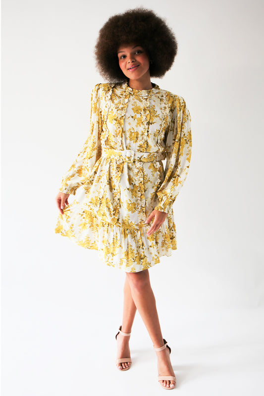 Amanda crepe dress