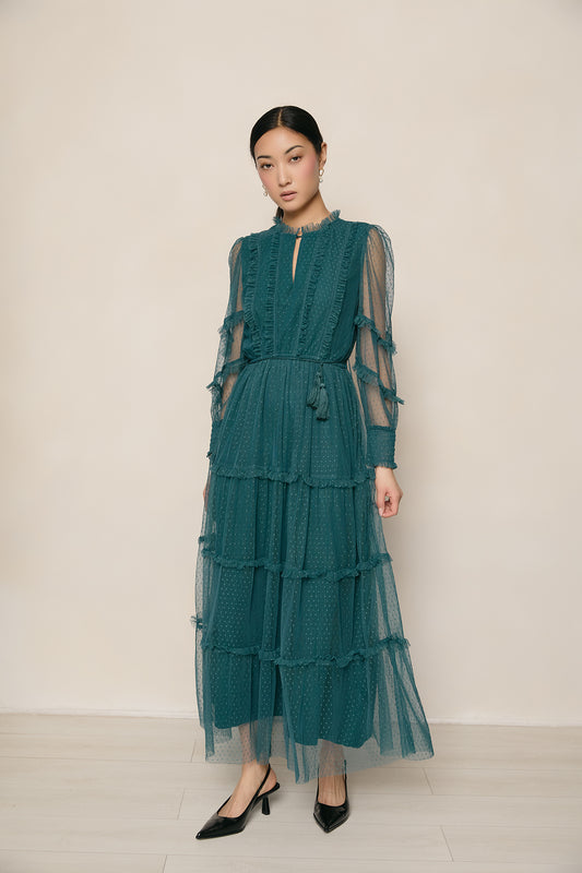 Anastasia Green Dress