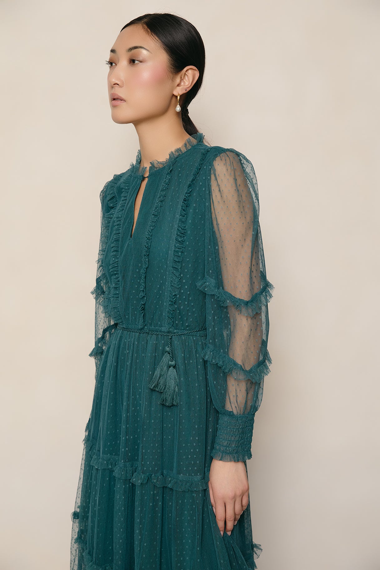 Anastasia Green Dress