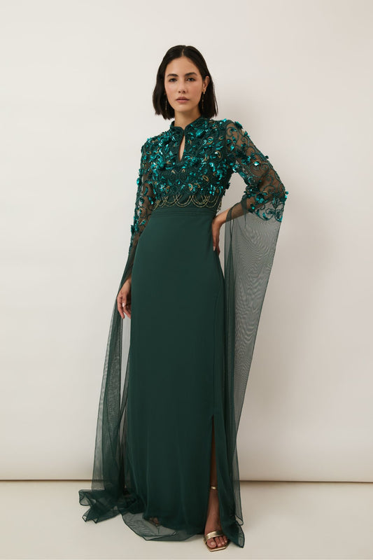 Rochelle Green Gown