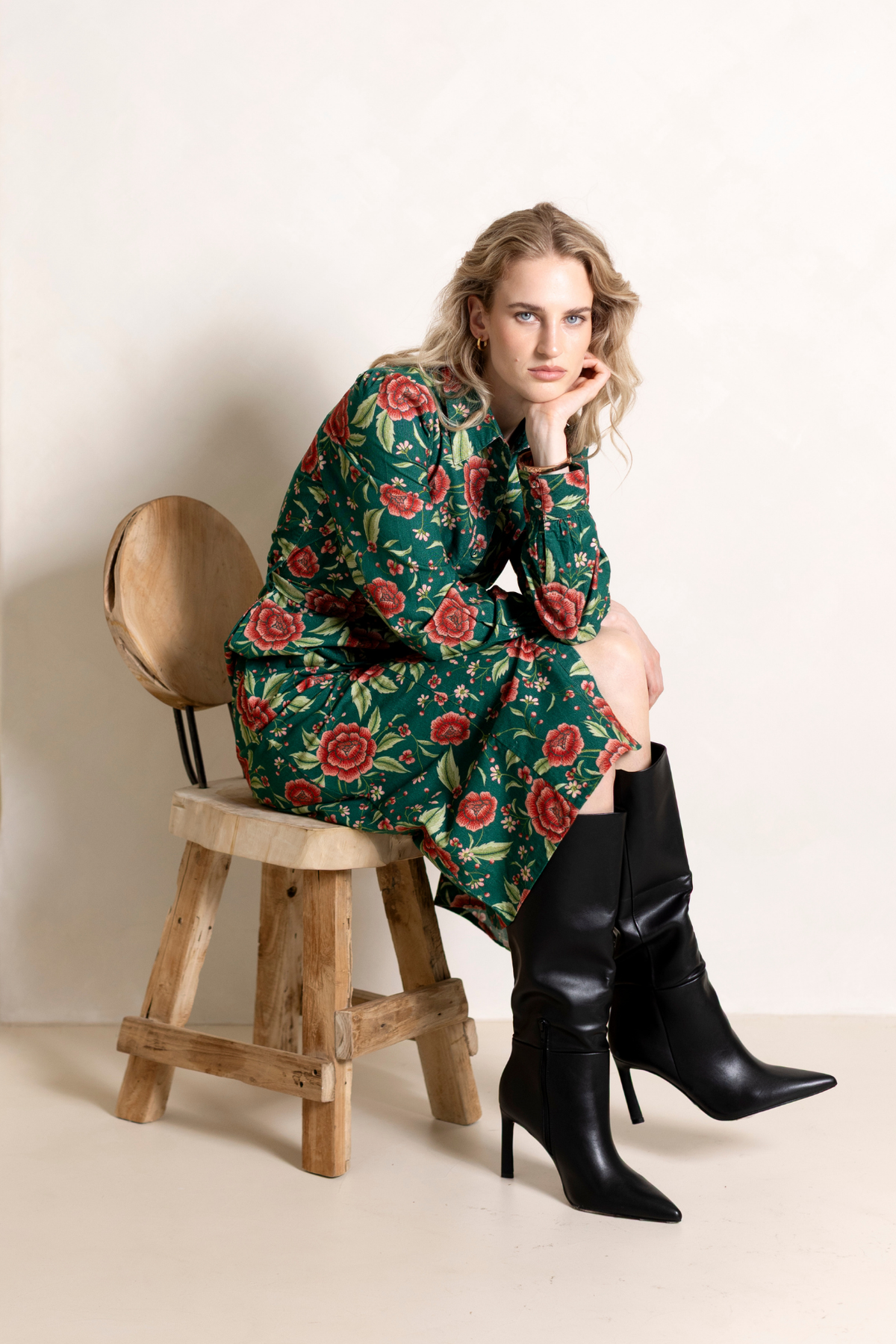 Inola Green Dress