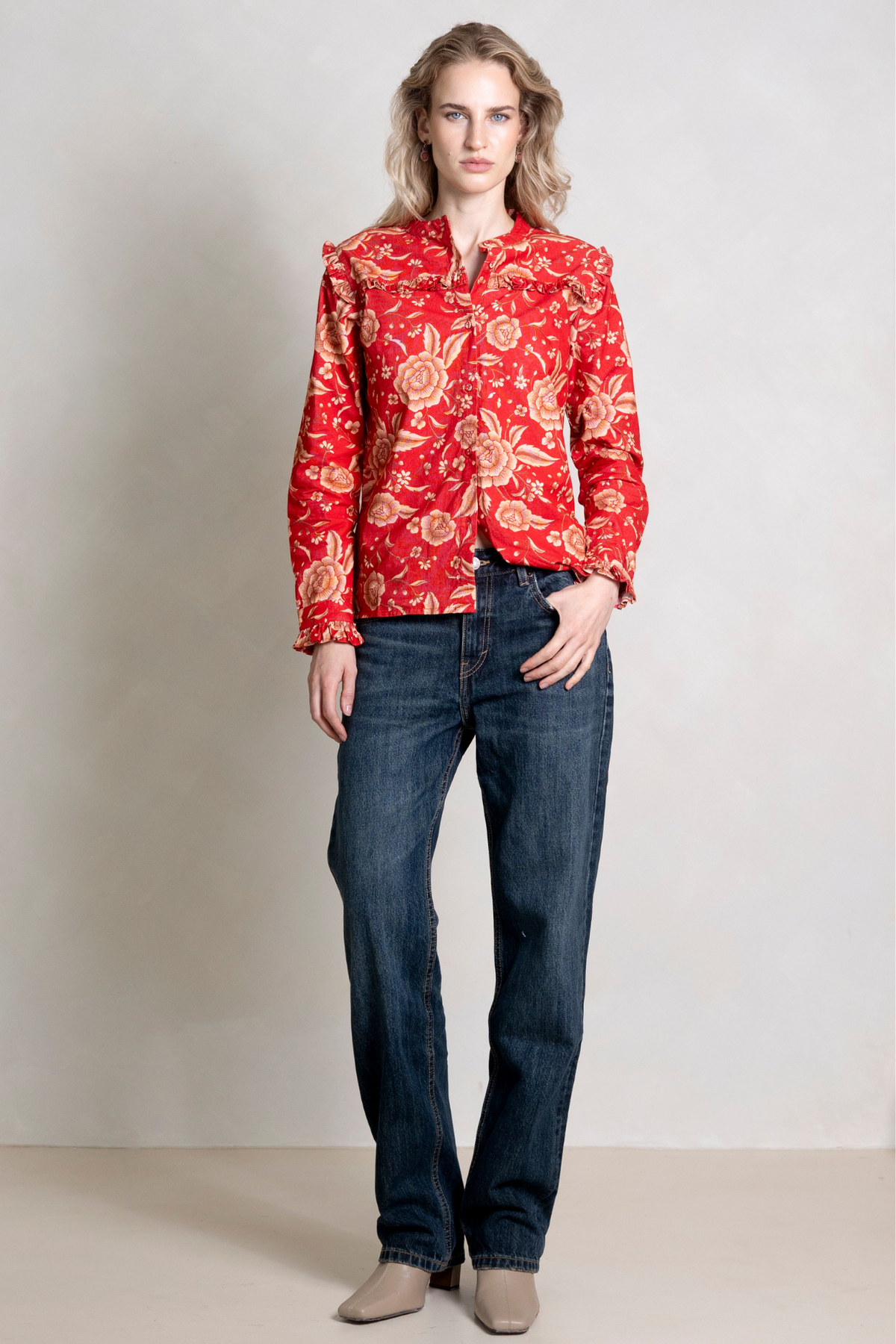 Esme Red Shirt