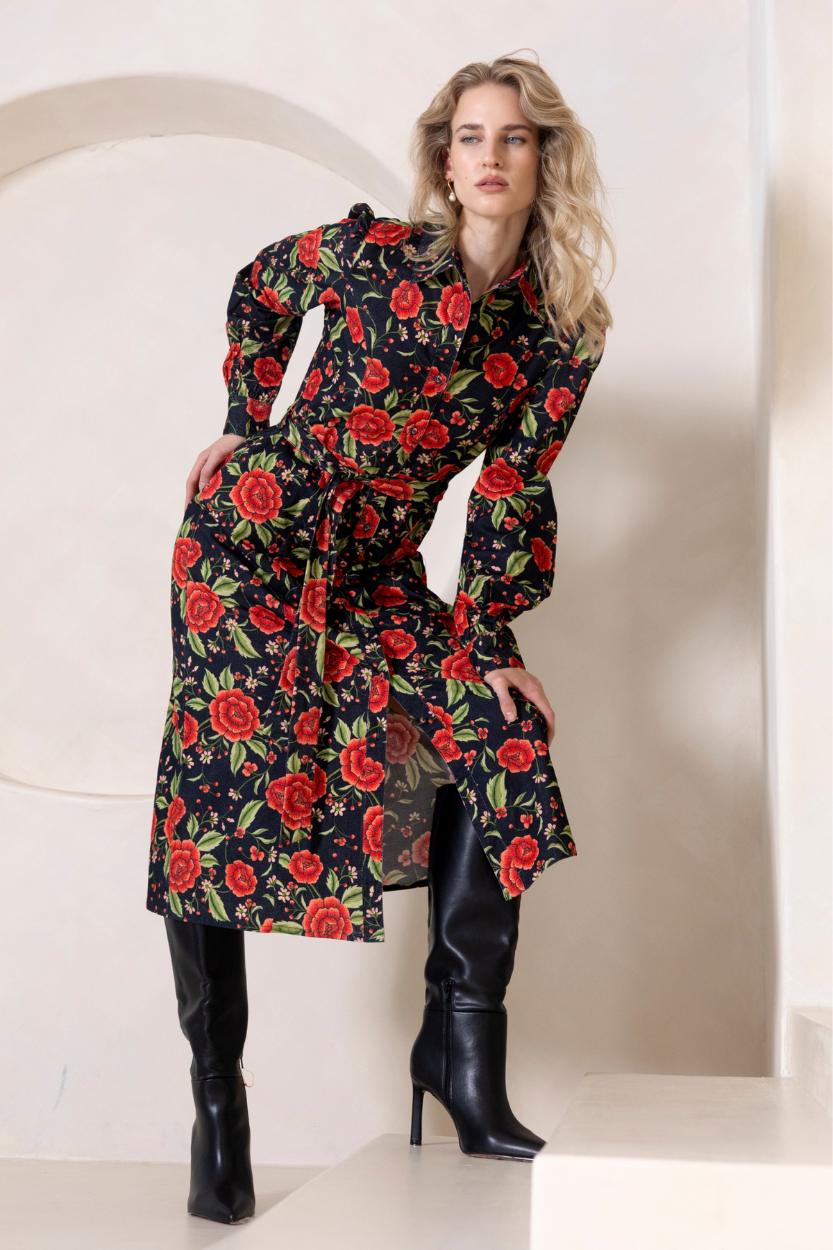 Inola Black Dress