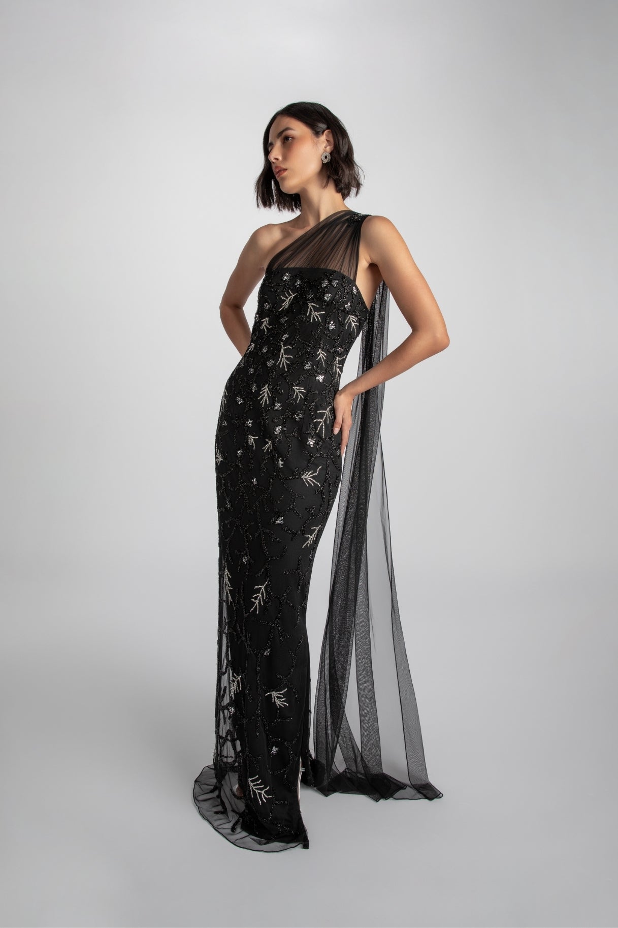 Bettina Black Gown