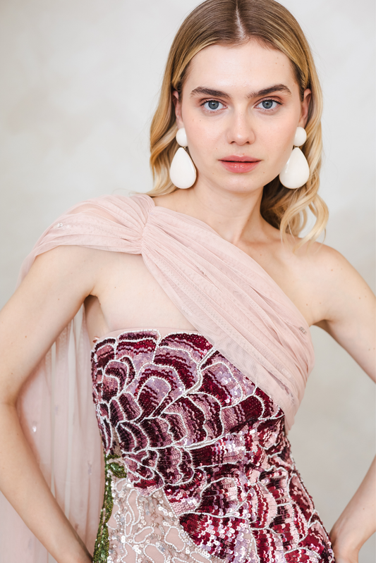 Natalia Pale Pink Gown