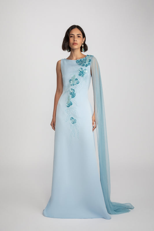 Avigail Blue Gown
