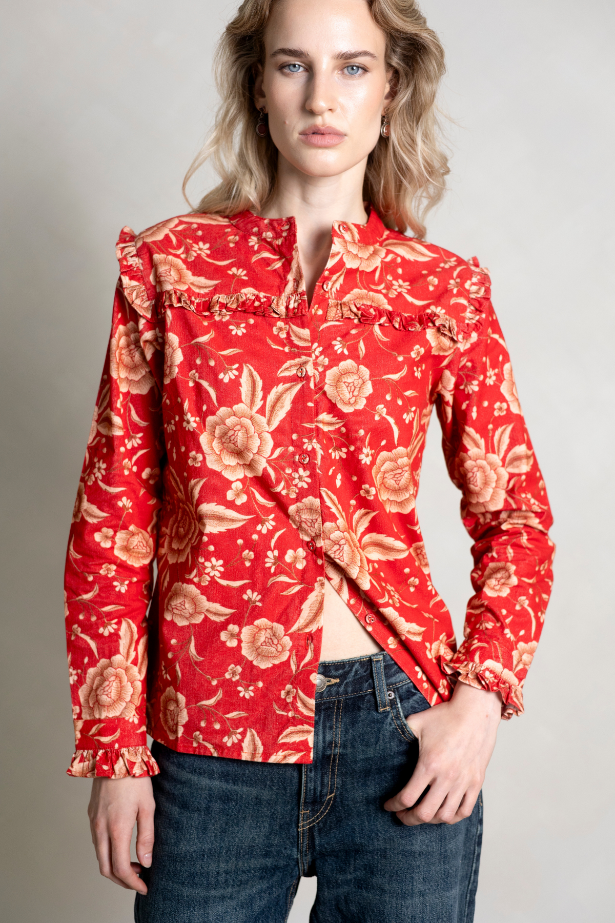 Esme Red Shirt
