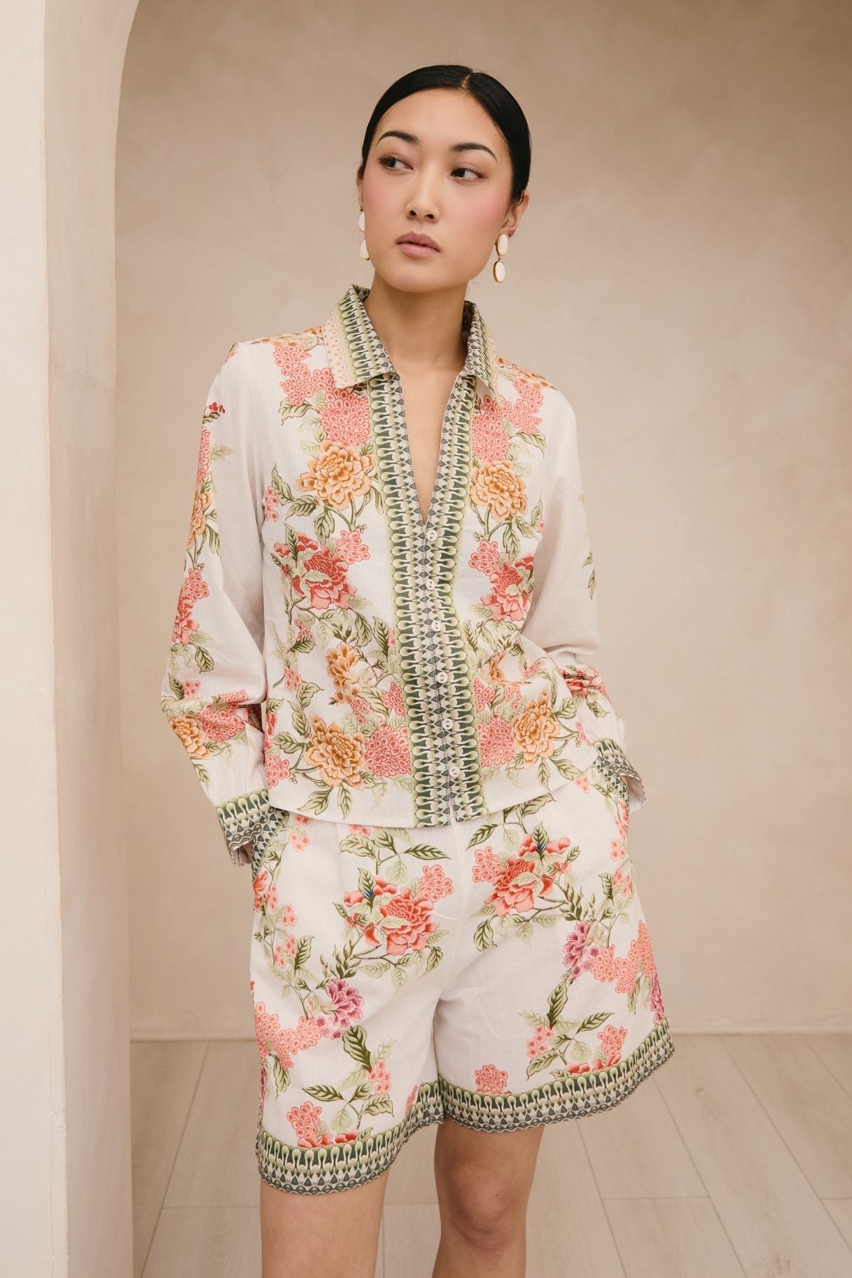 Amani Cream Shirt