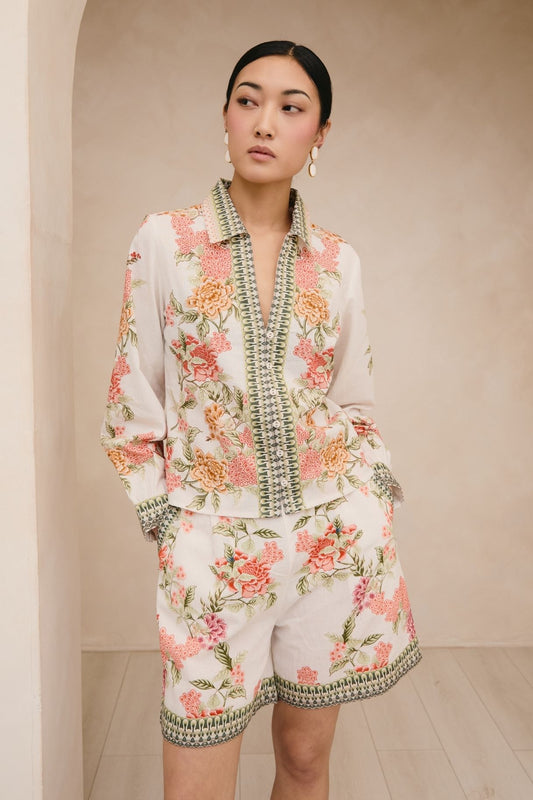 Amani Cream Shirt