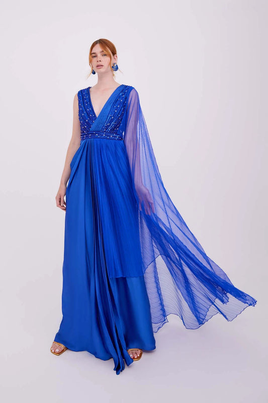 Anaya Blue Gown