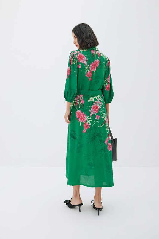 Aria Green Dress