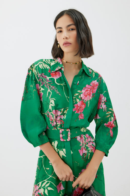 Aria Green Dress