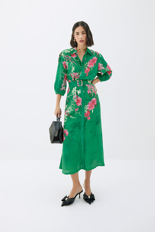 Aria Green Dress