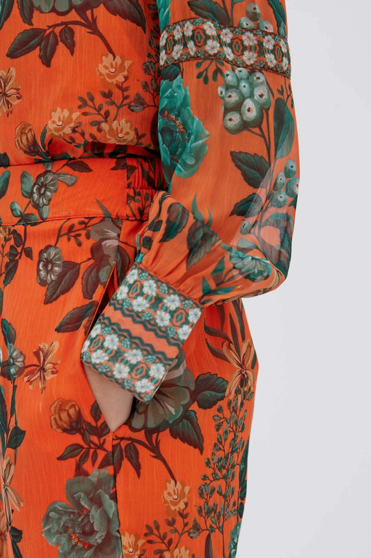 Aspen Orange Trousers