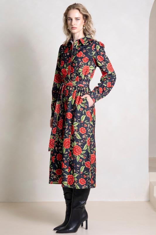 Inola Black Dress