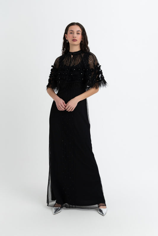 Catalina Black Gown