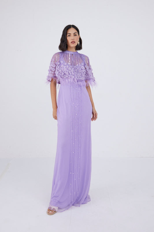 Catalina Lilac Gown