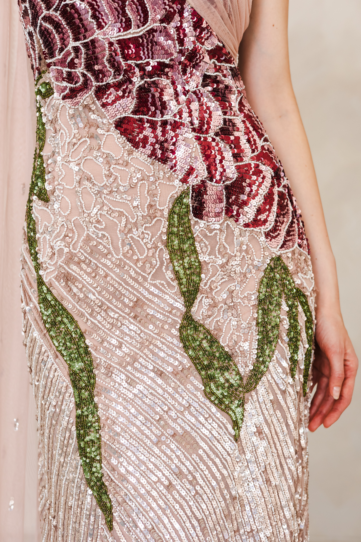 Natalia Pale Pink Gown