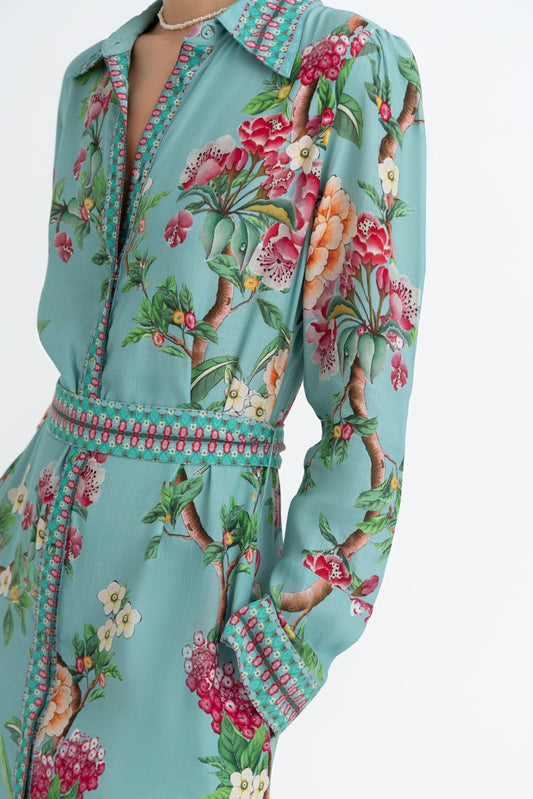 Enola Green Dress