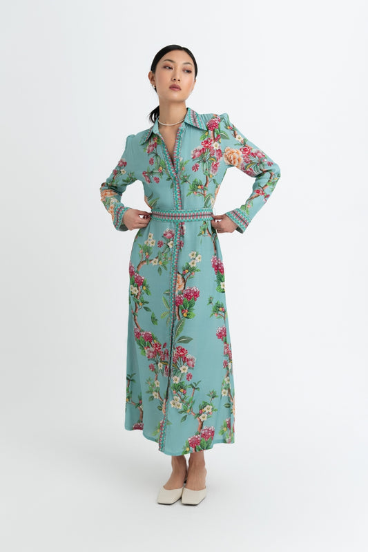 Enola Green Dress