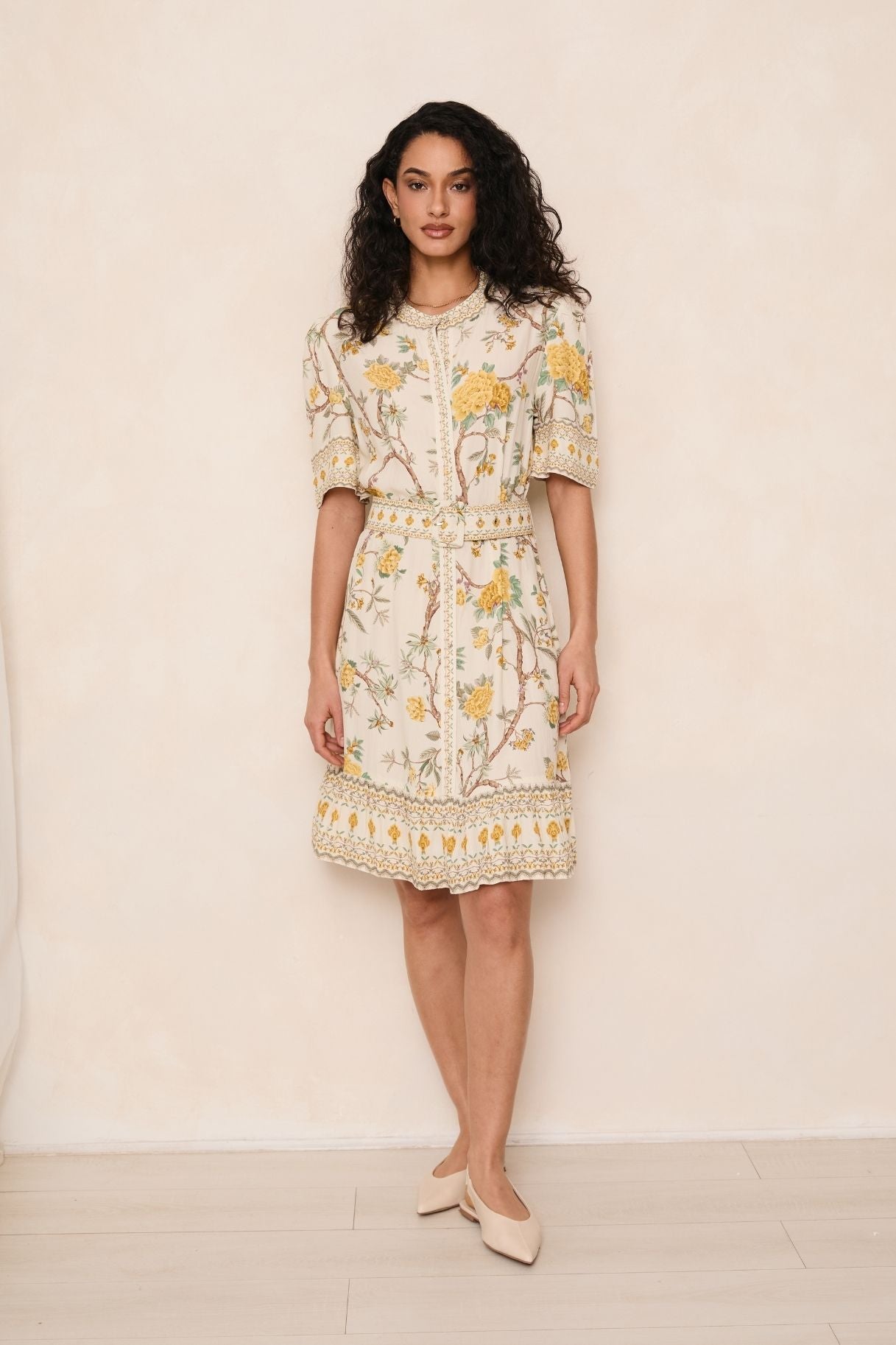 Everly Yellow Dress