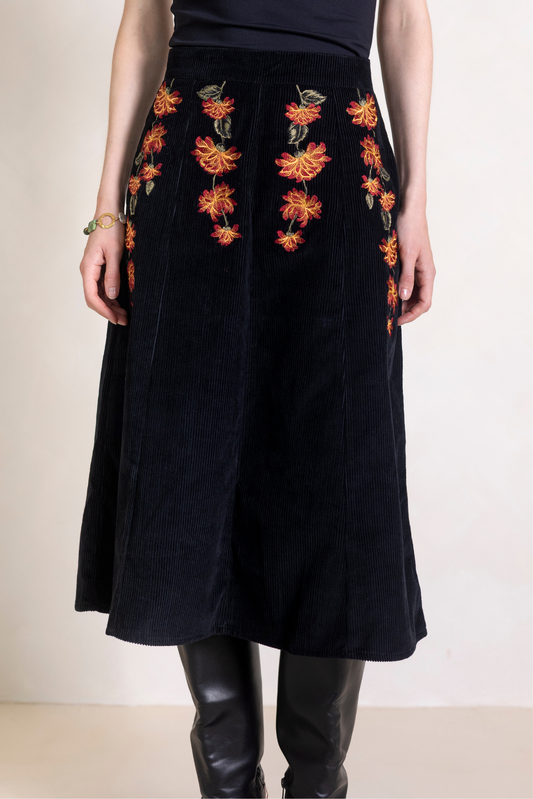 Daria Black Skirt