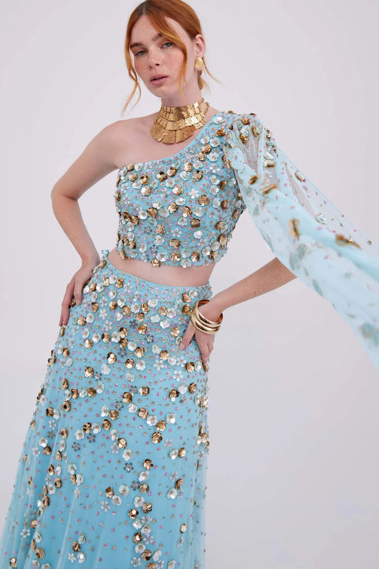 Inaya Blue Gown