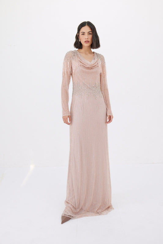 Lainey Nude Gown
