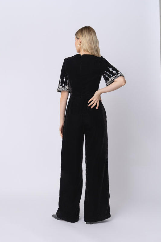 Luna Black Jumpsuit