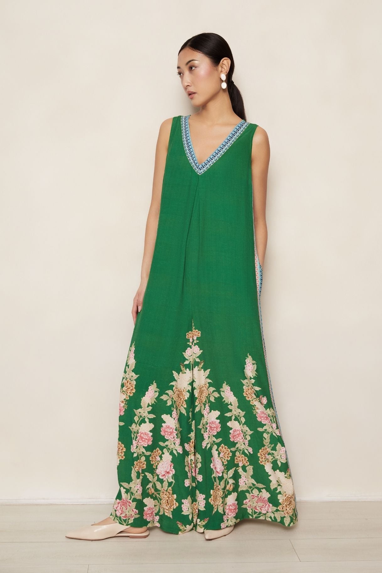 Mabel Green Jumpsuit