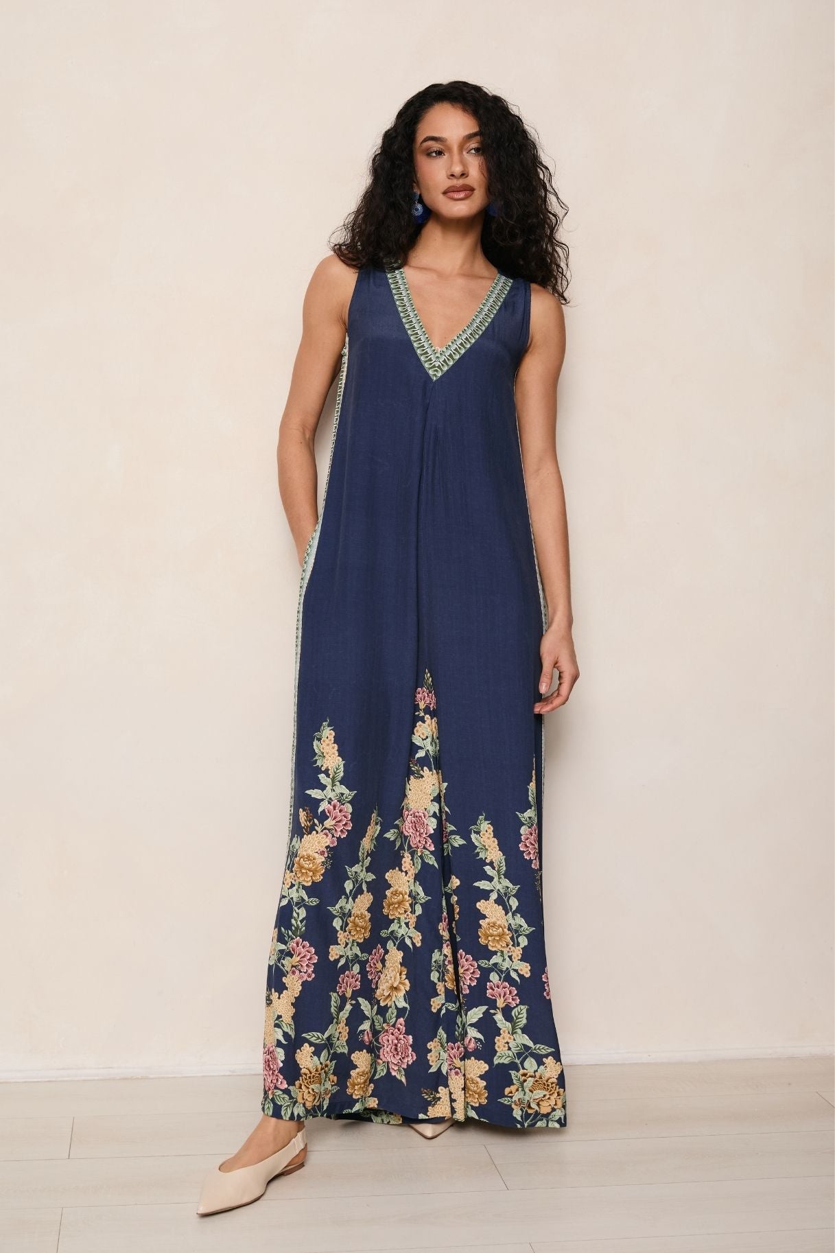 Mabel Navy Jumpsuit